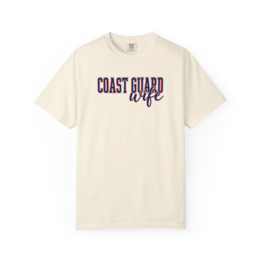 Coast Guard Wife T-Shirt — Military Spouse Tee
