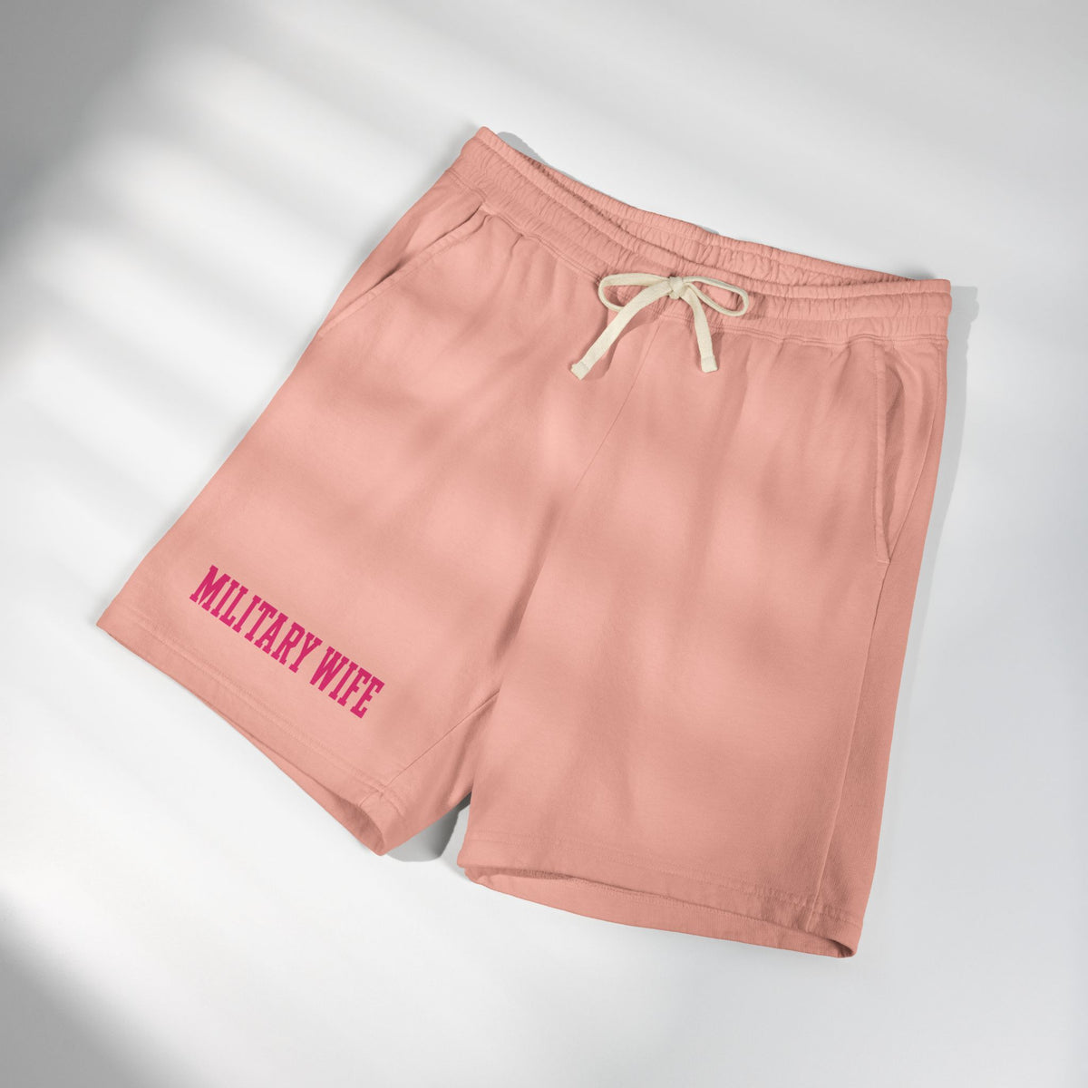 Unisex Garment-Dyed Lightweight Fleece Sweat Shorts