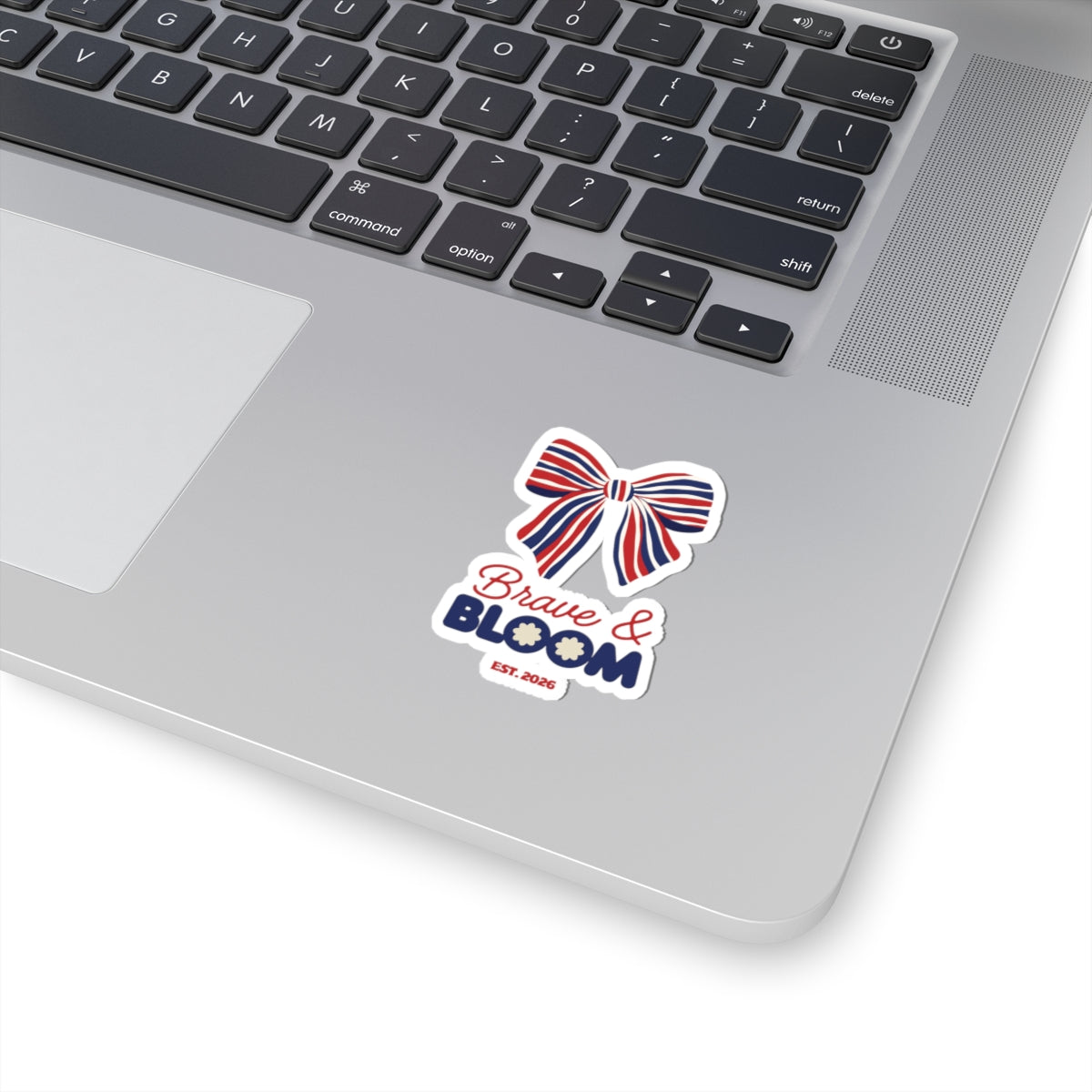Brave & Bloom Logo Kiss-Cut Sticker