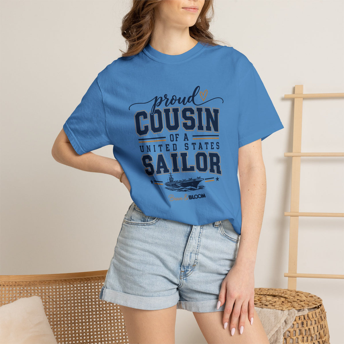 Proud Cousin of a United States Sailor T-Shirt