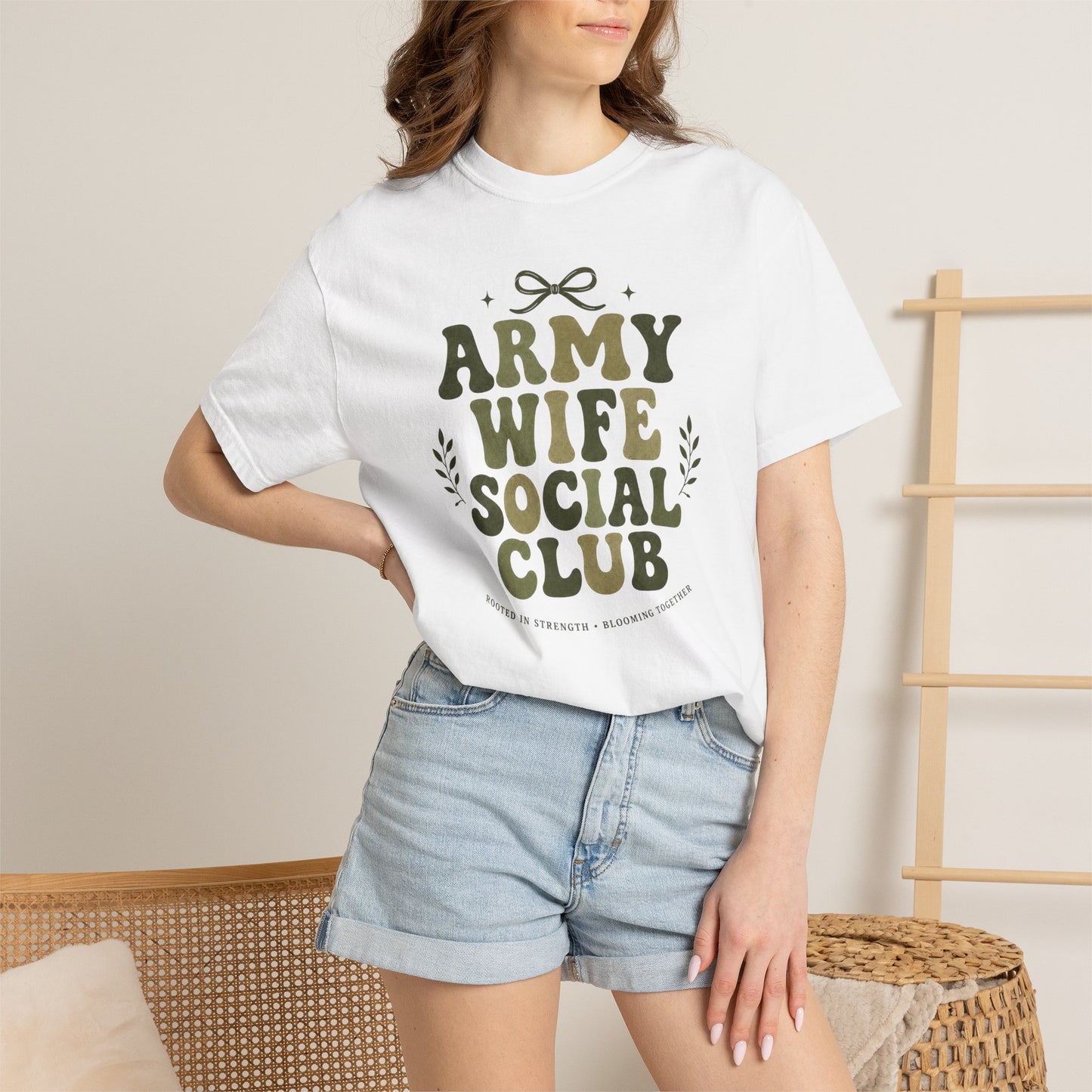 Army Wife Social Club T-Shirt
