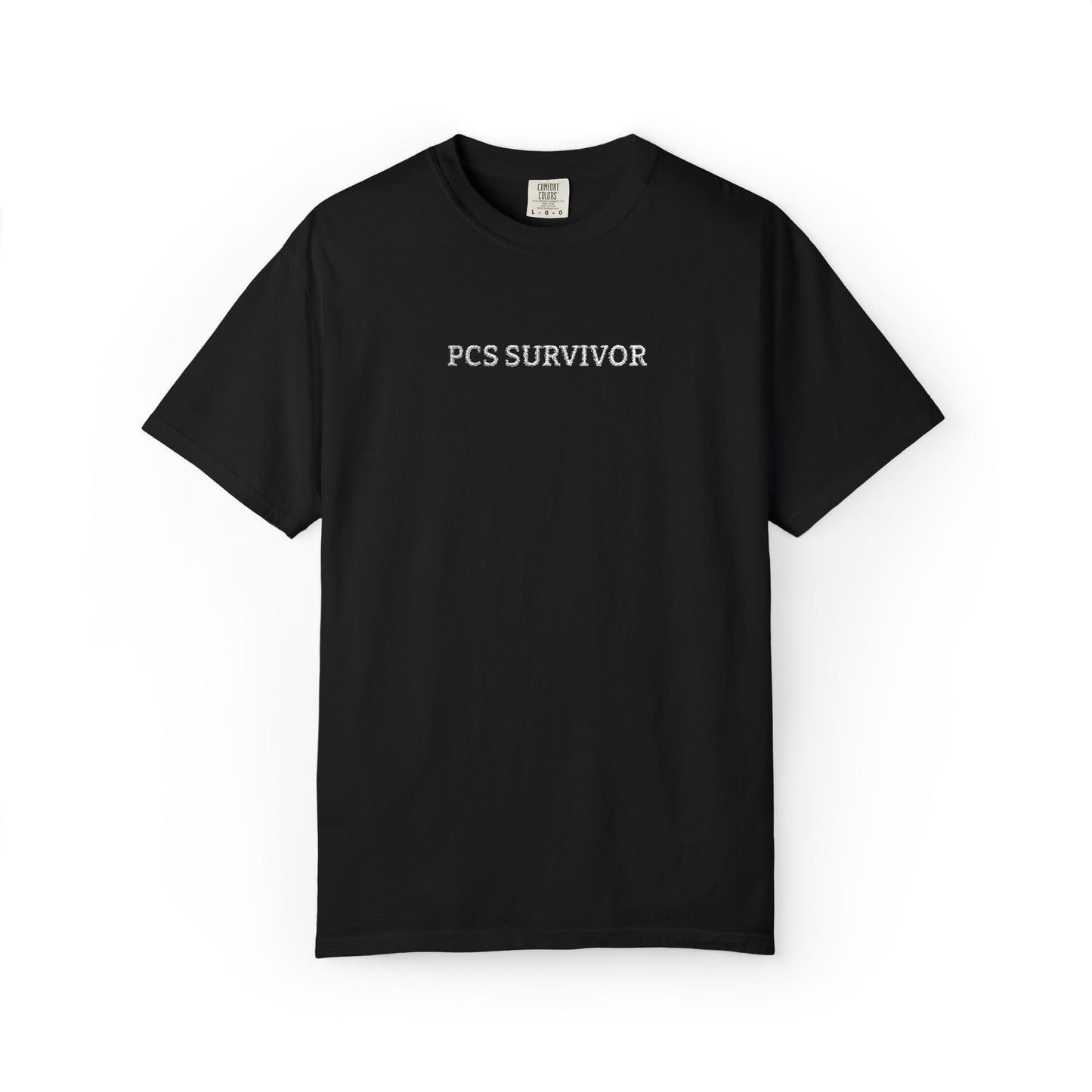 PCS Survivor Embroidered T-Shirt