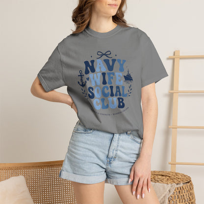Navy Wife Social Club T-Shirt