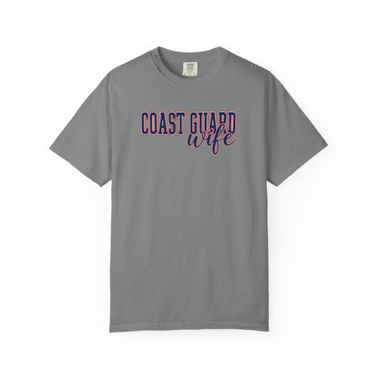 Coast Guard Wife T-Shirt — Military Spouse Tee