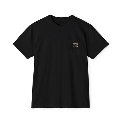 Men's Brave & Bloom Logo Pocket T-Shirt