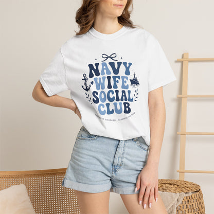 Navy Wife Social Club T-Shirt