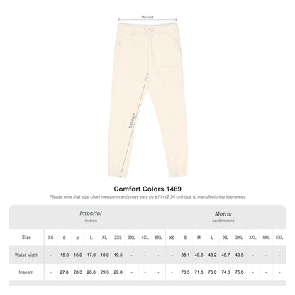 Military Wife Pink Lettering Fleece Sweatpants