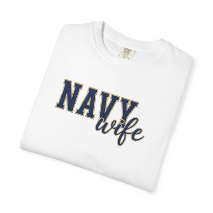 Navy Wife T-Shirt — Military Spouse Tee