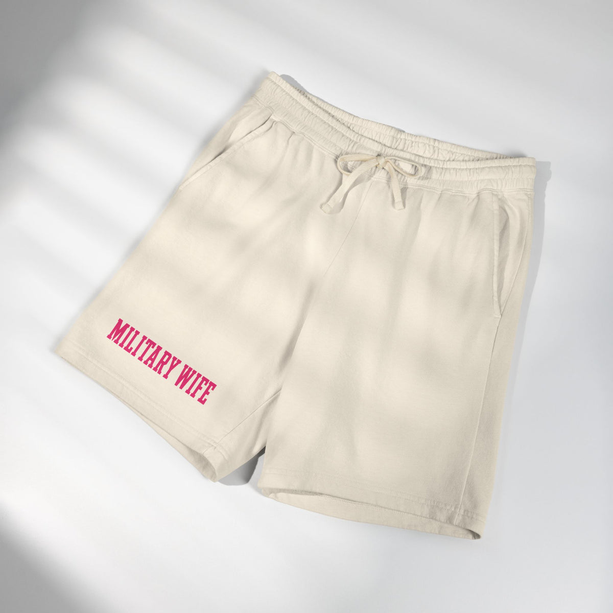 Unisex Garment-Dyed Lightweight Fleece Sweat Shorts