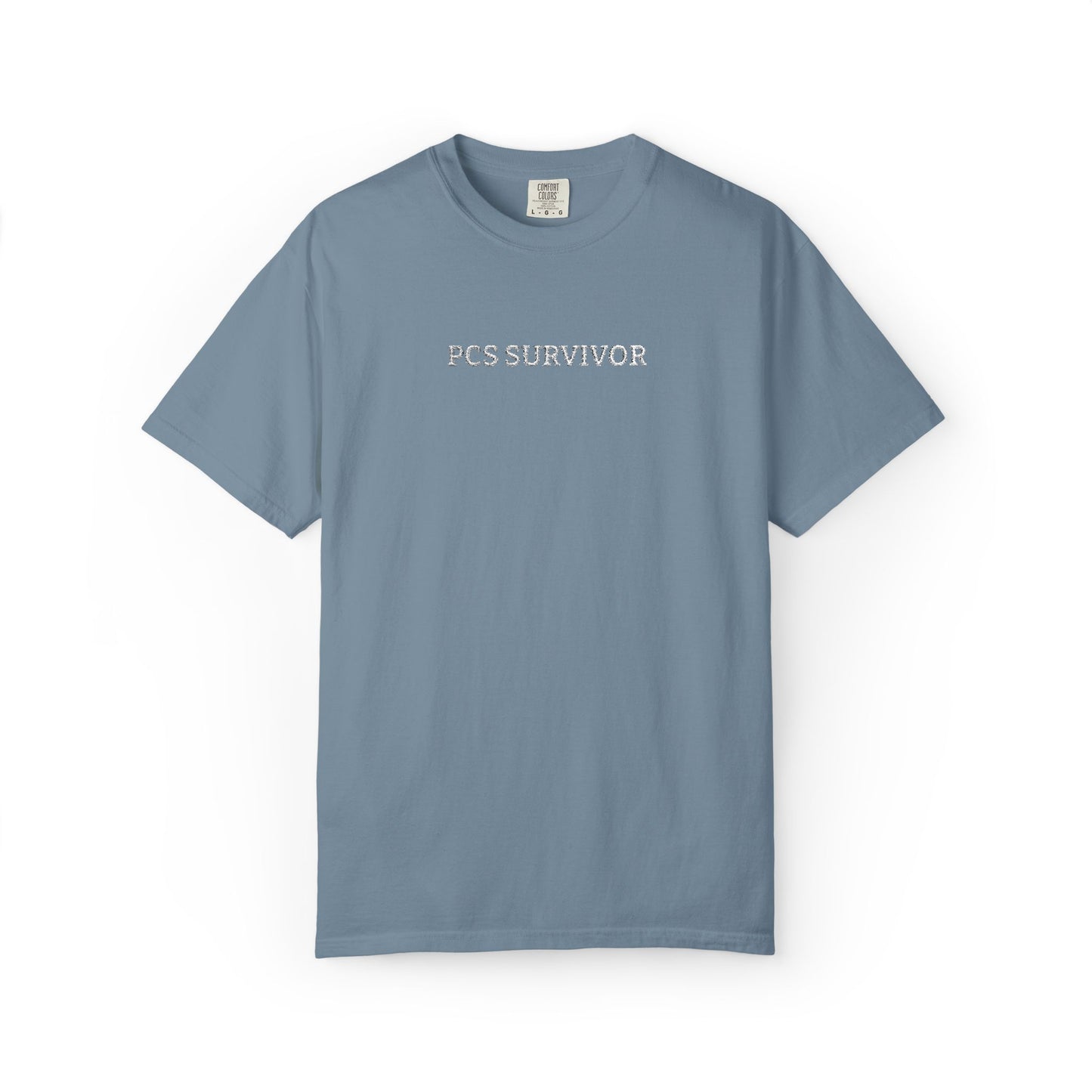 PCS Survivor Embroidered T-Shirt
