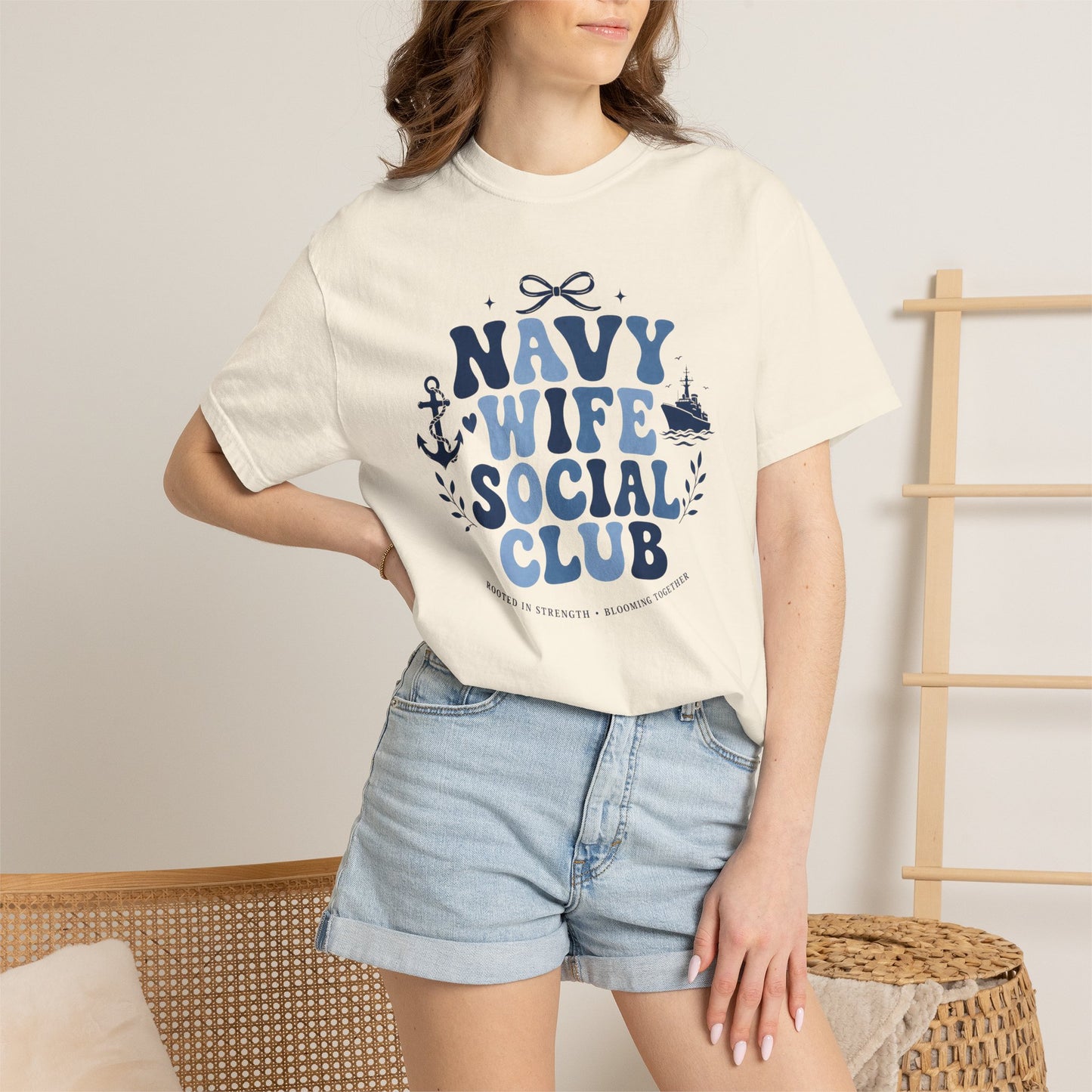 Navy Wife Social Club T-Shirt