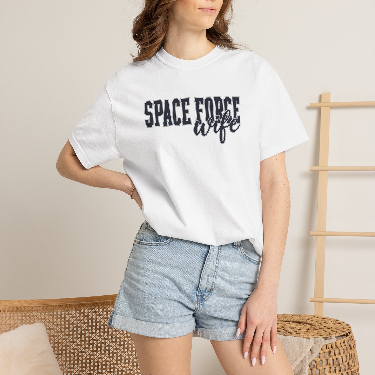 Space Force Wife T-Shirt — Military Spouse Tee