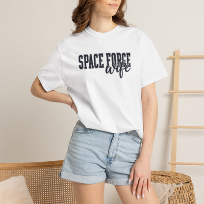 Space Force Wife T-Shirt — Military Spouse Tee