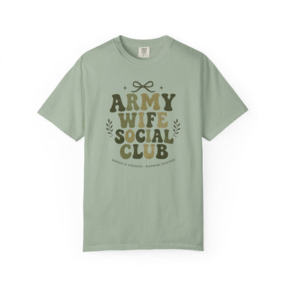 Army Wife Social Club T-Shirt