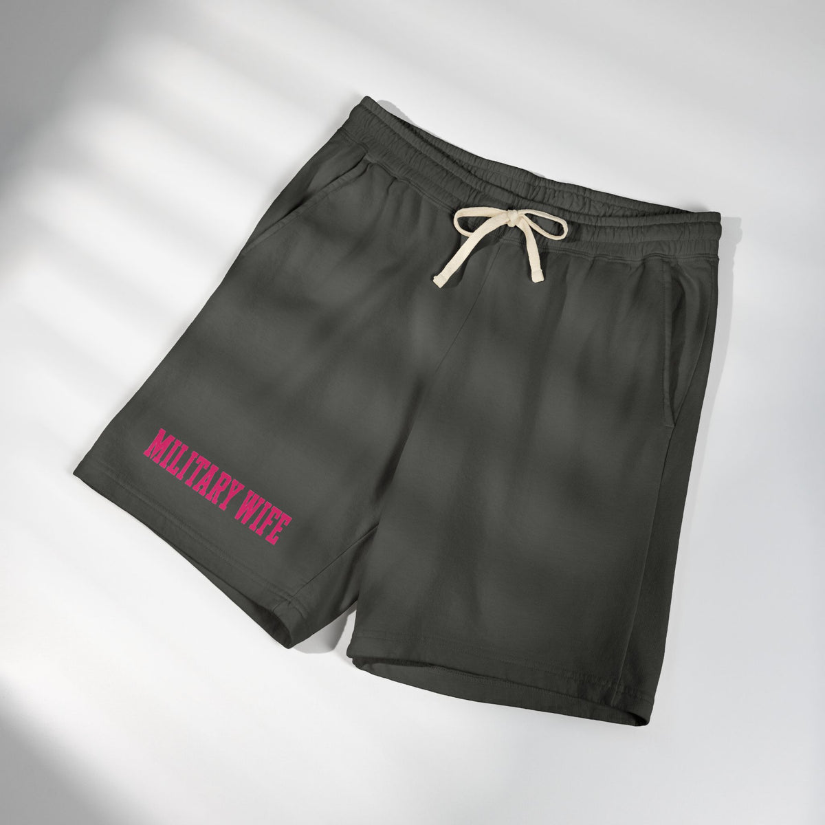 Unisex Garment-Dyed Lightweight Fleece Sweat Shorts