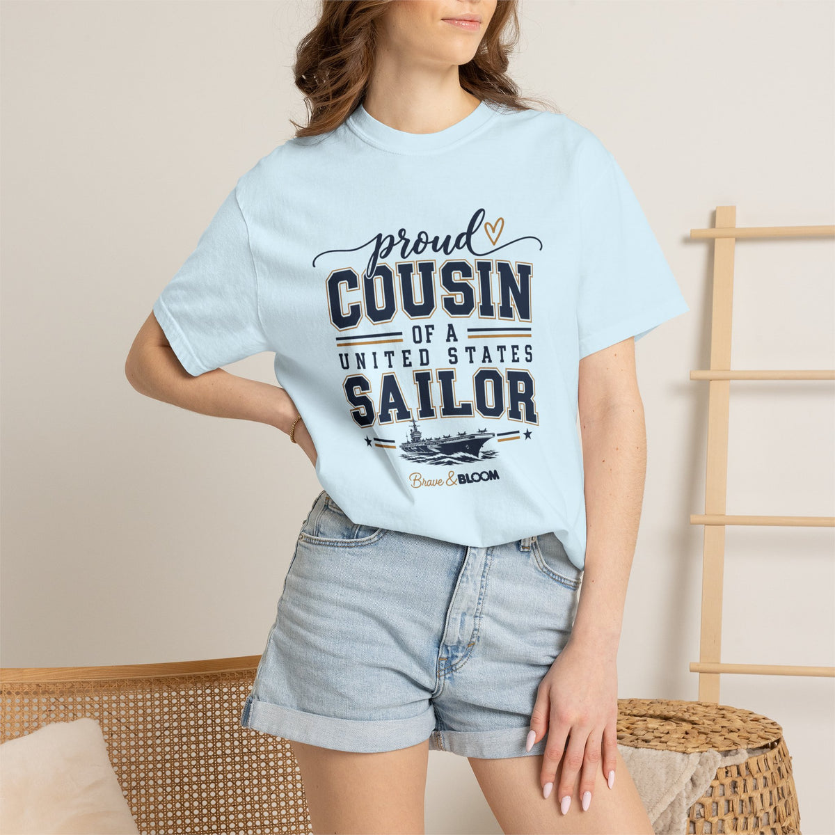 Proud Cousin of a United States Sailor T-Shirt