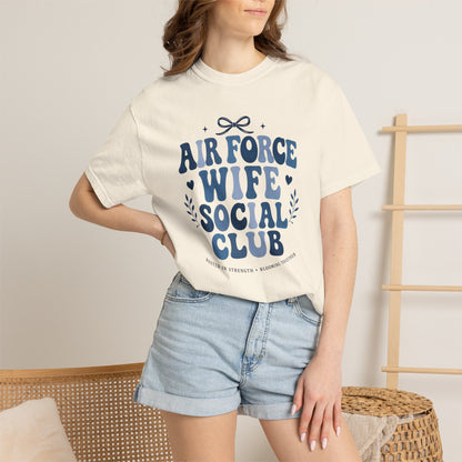 Air Force Wife Social Club T-Shirt