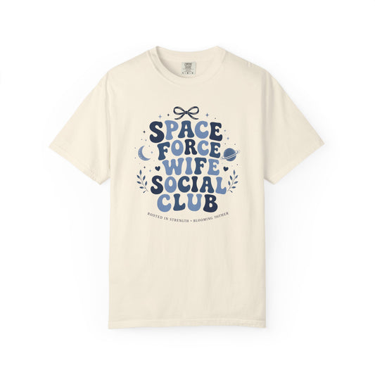 Space Force Wife Social Club T-Shirt