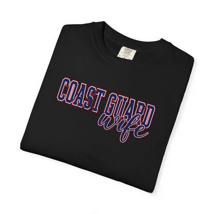 Coast Guard Wife T-Shirt — Military Spouse Tee
