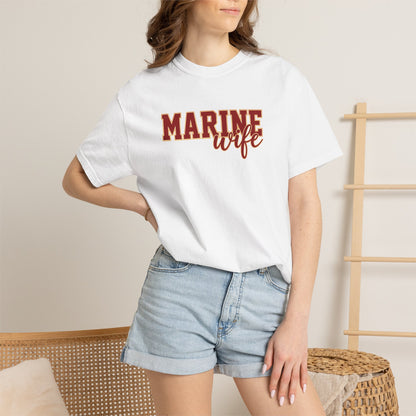 Marine Wife T-Shirt — Military Spouse Tee