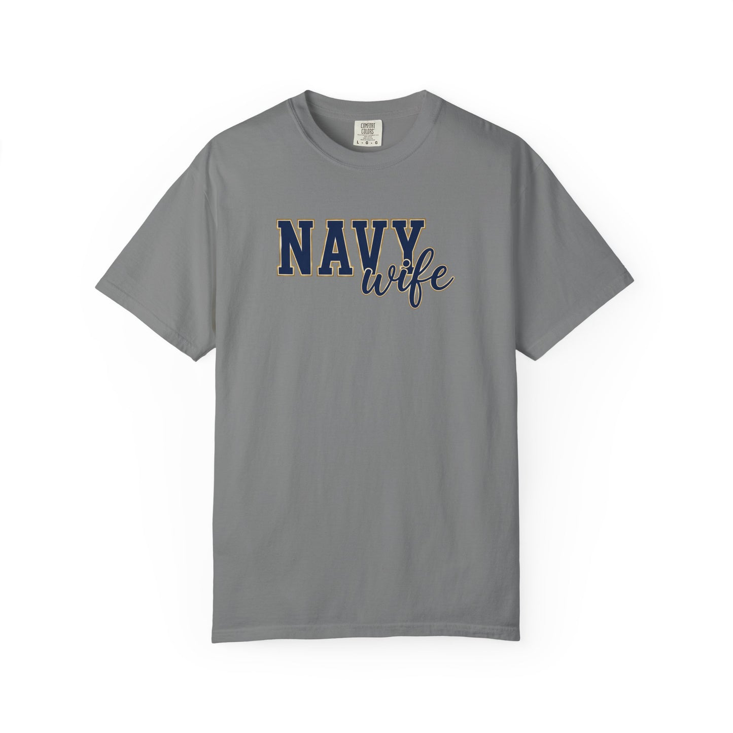 Navy Wife T-Shirt — Military Spouse Tee