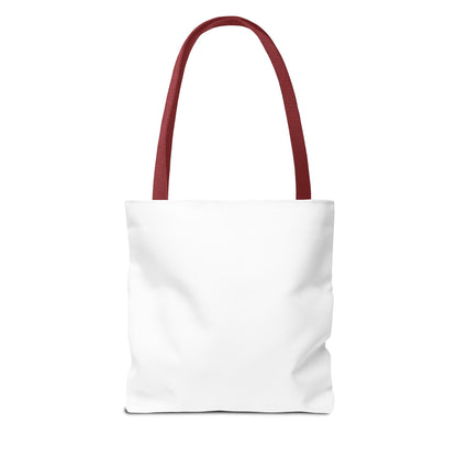 Brave & Bloom Patriotic Bow Tote Bag — Red, White & Blue Floral Accent