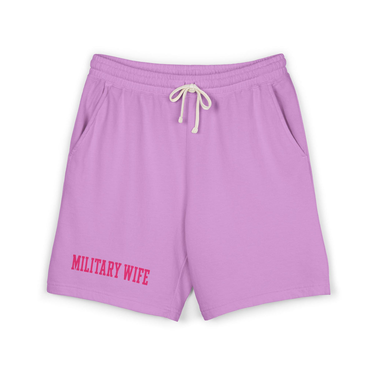 Unisex Garment-Dyed Lightweight Fleece Sweat Shorts