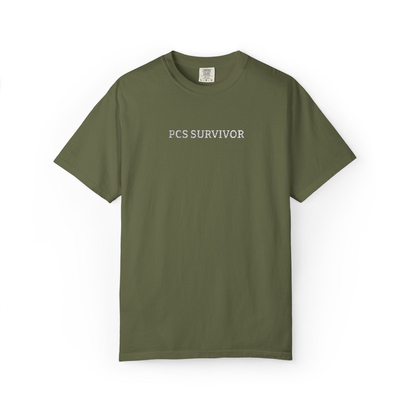 PCS Survivor Embroidered T-Shirt
