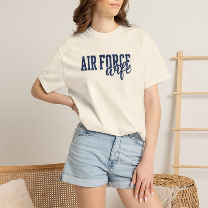 Air Force Wife T-Shirt — Military Spouse Tee