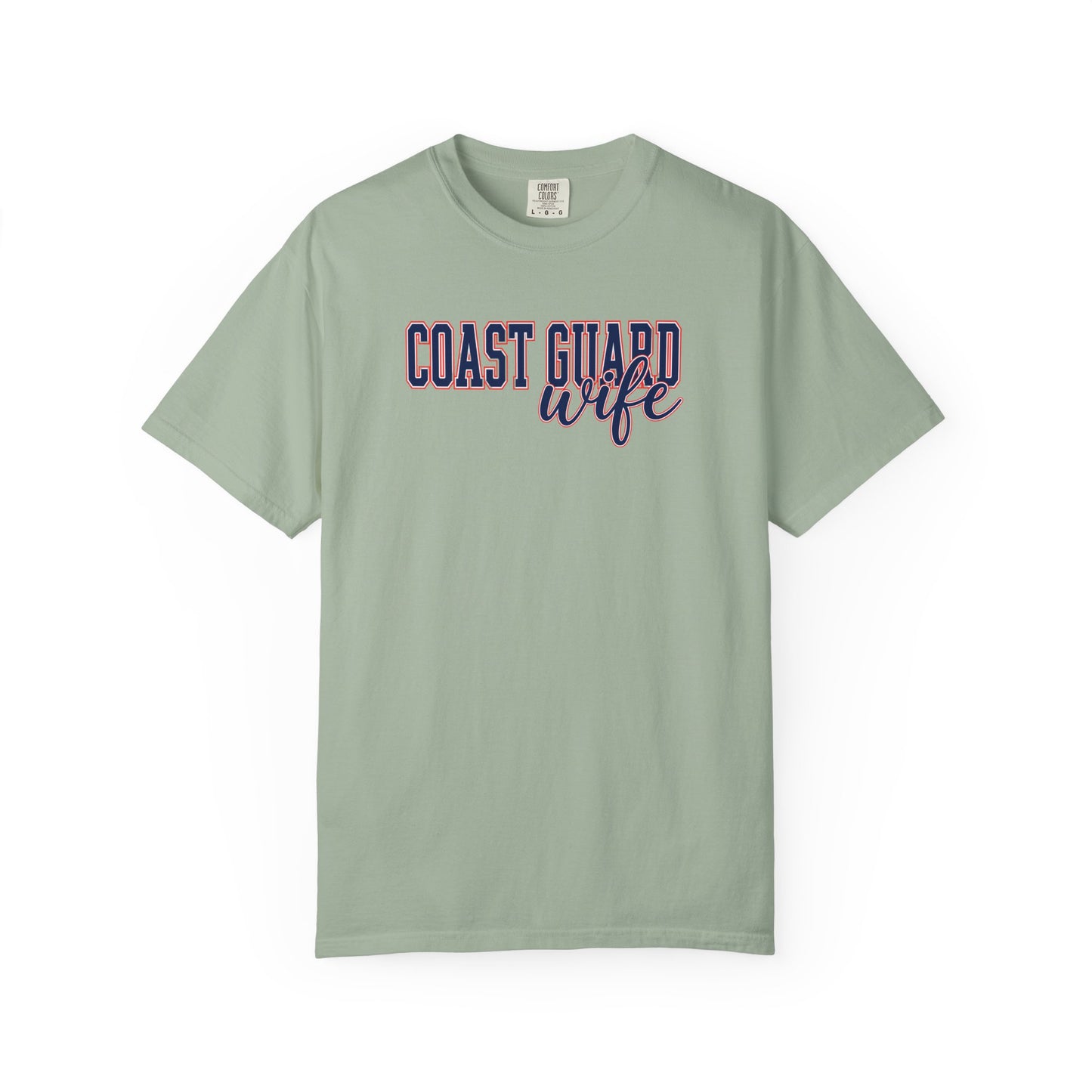 Coast Guard Wife T-Shirt — Military Spouse Tee