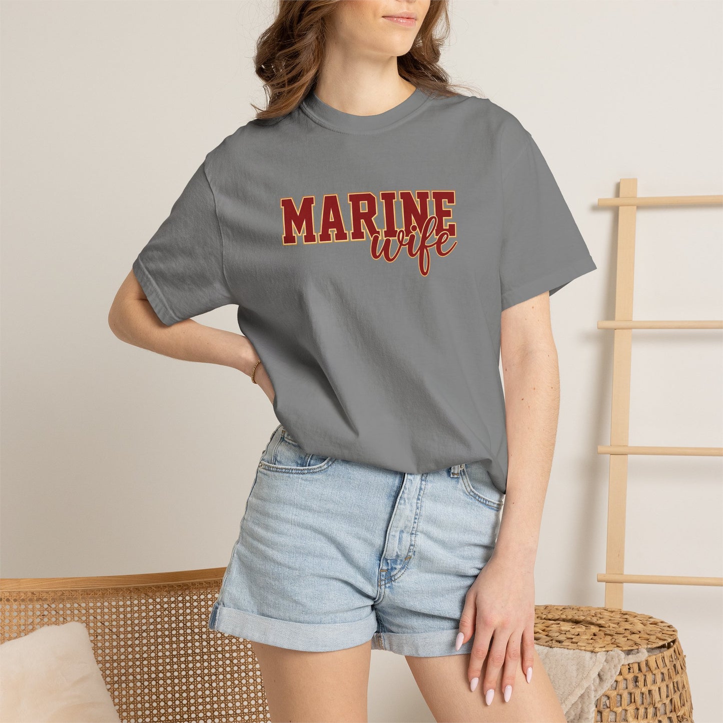 Marine Wife T-Shirt — Military Spouse Tee