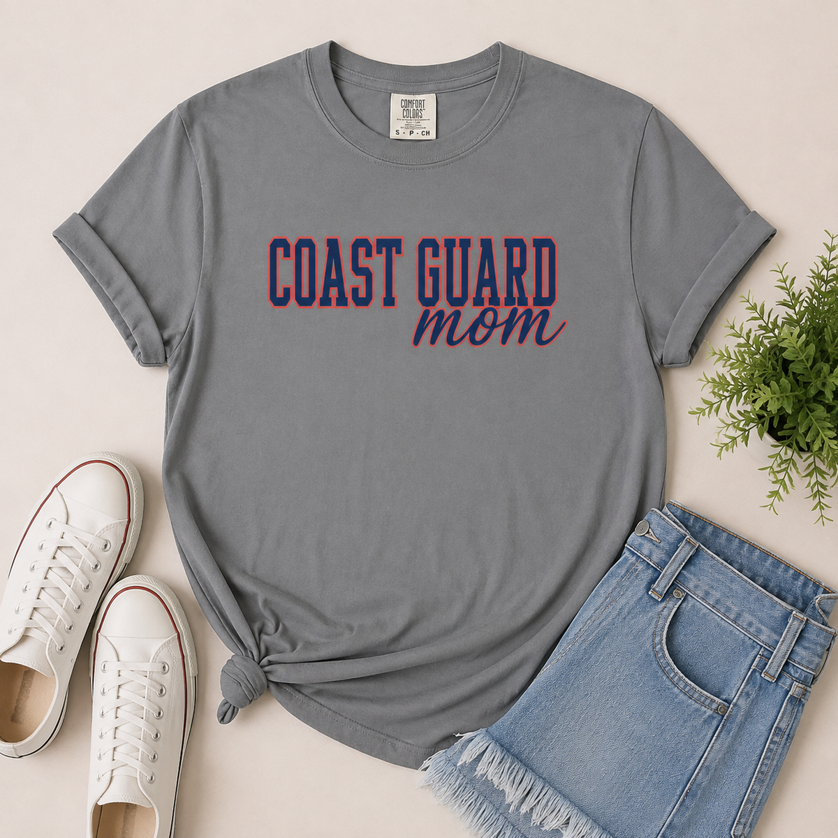 Coast Guard Mom T-shirt