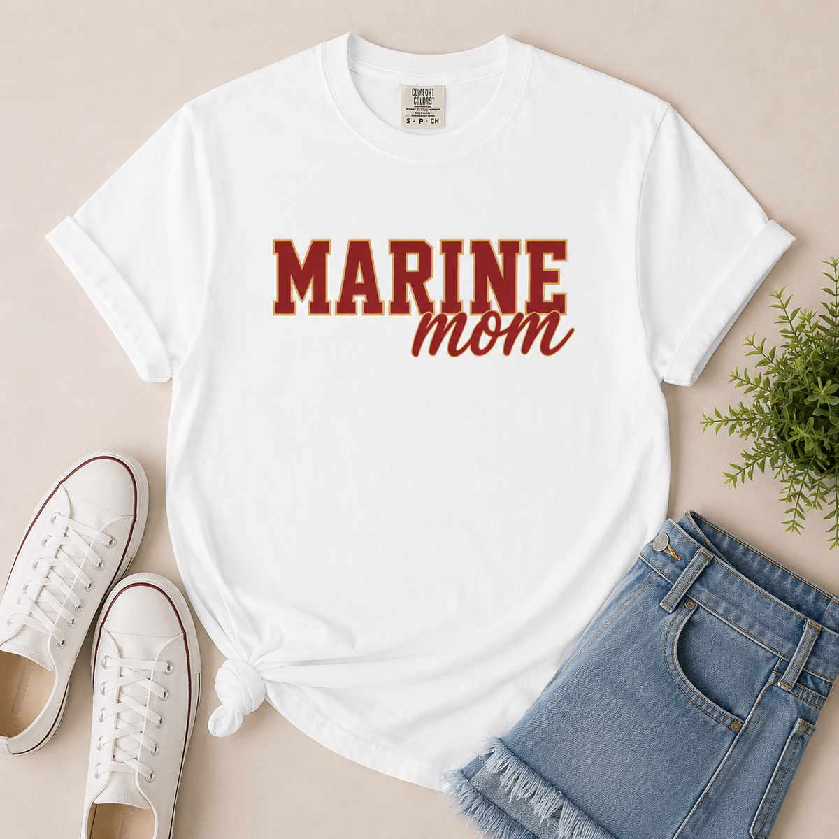 Marine Mom T‑Shirt