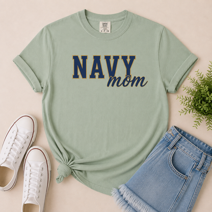 Navy Mom T-Shirt