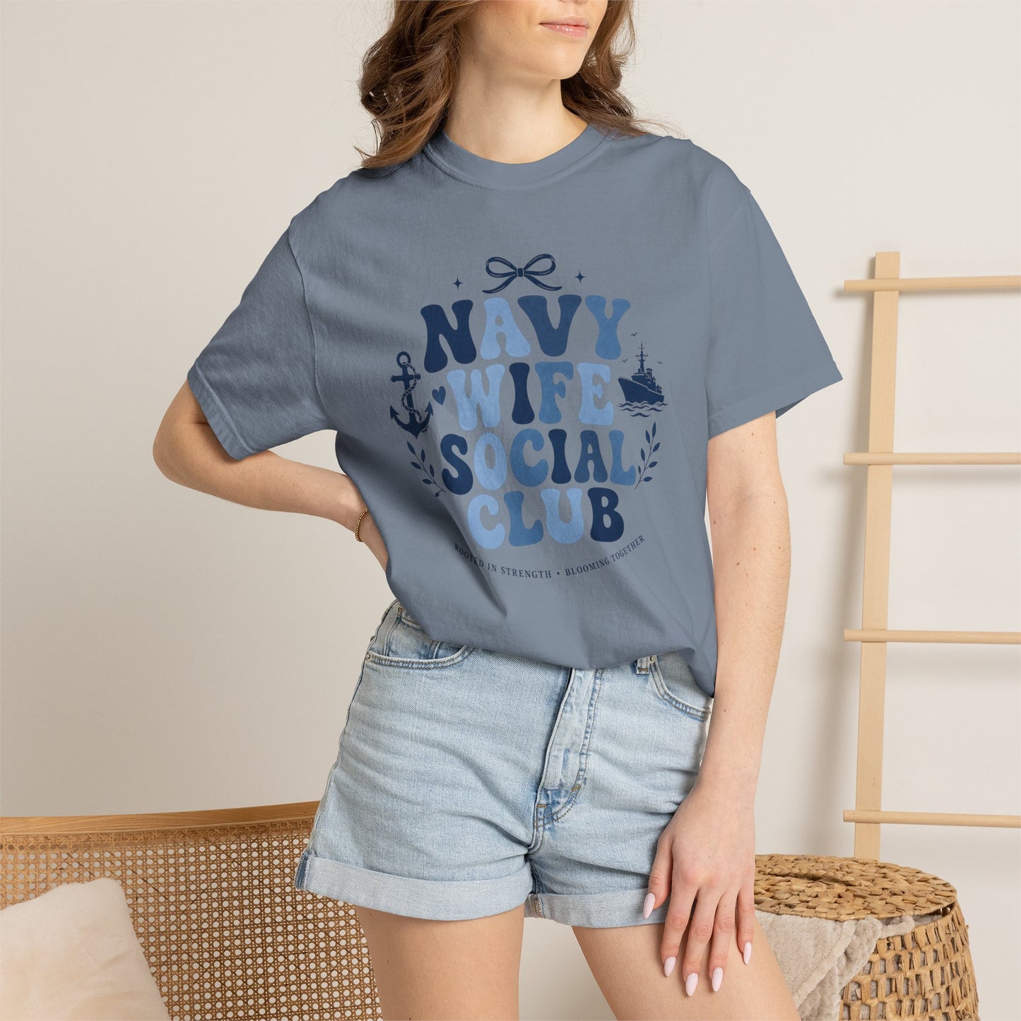 Navy Wife Social Club T-Shirt