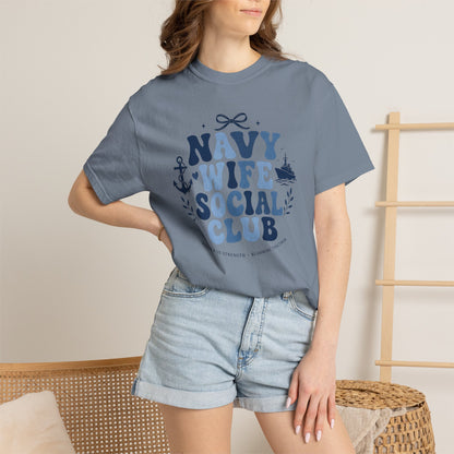 Navy Wife Social Club T-Shirt