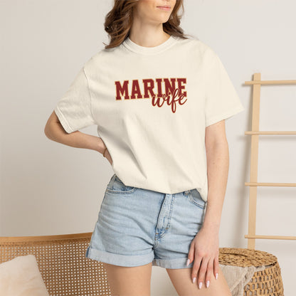 Marine Wife T-Shirt — Military Spouse Tee
