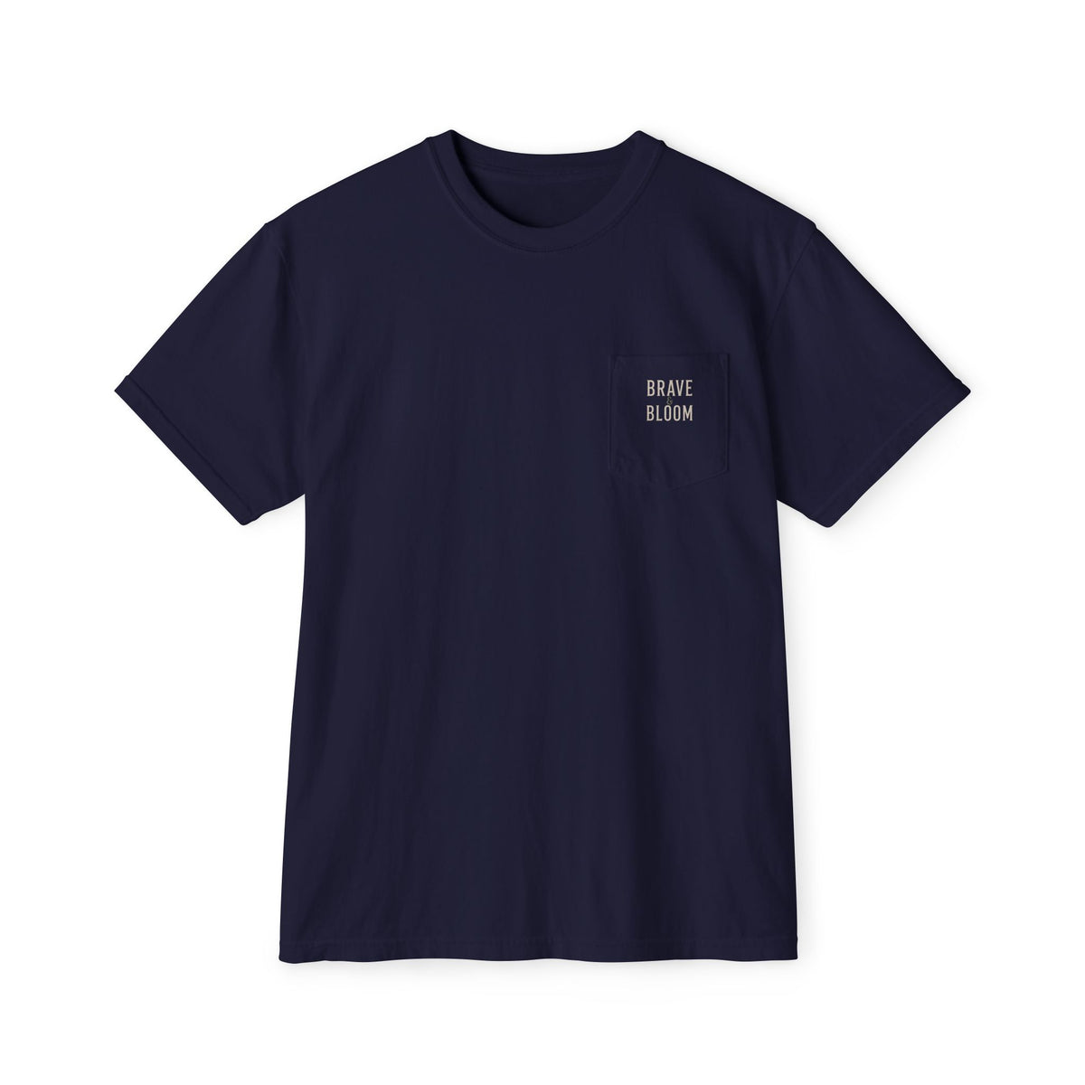 Men's Brave & Bloom Logo Pocket T-Shirt