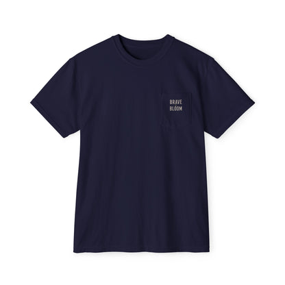 Men's Brave & Bloom Logo Pocket T-Shirt