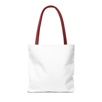 Brave & Bloom Patriotic Bow Tote Bag — Red, White & Blue Floral Accent