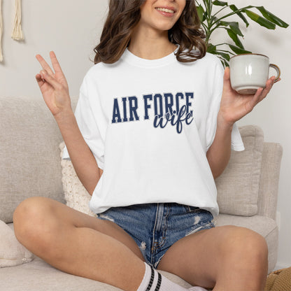 Air Force Wife T-Shirt — Military Spouse Tee