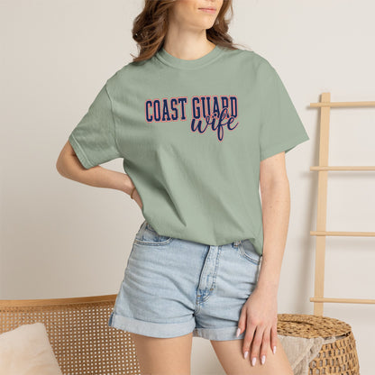 Coast Guard Wife T-Shirt — Military Spouse Tee