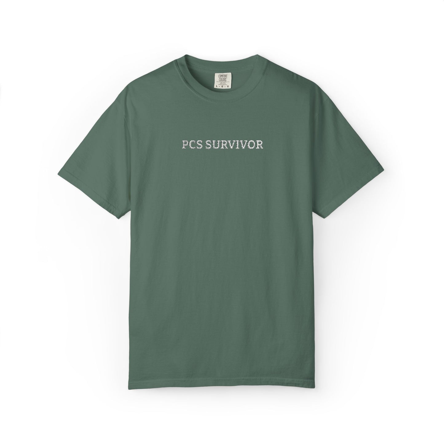 PCS Survivor Embroidered T-Shirt