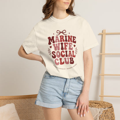 Marine Wife Social Club T-Shirt