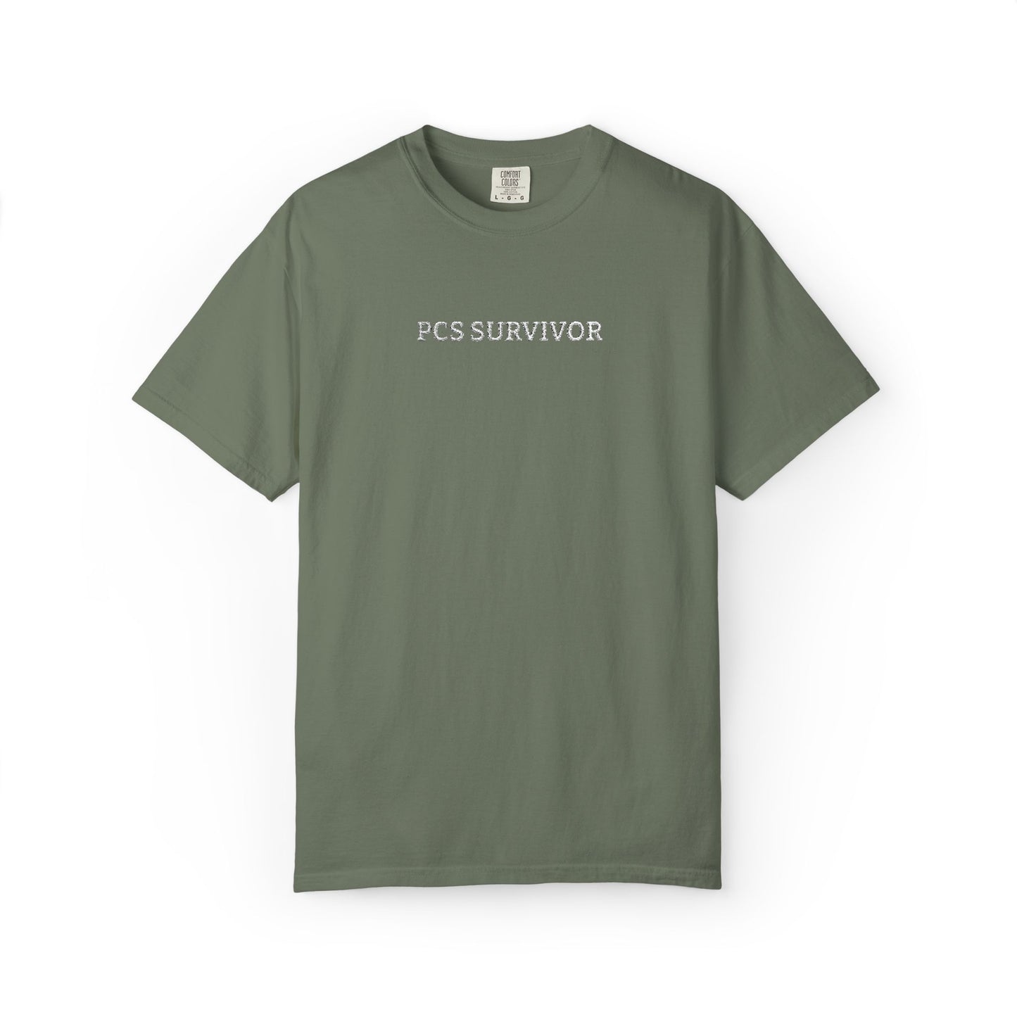PCS Survivor Embroidered T-Shirt