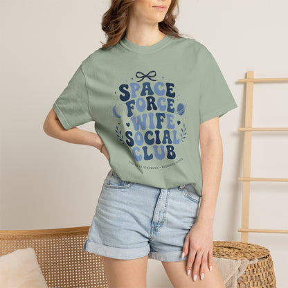 Space Force Wife Social Club T-Shirt