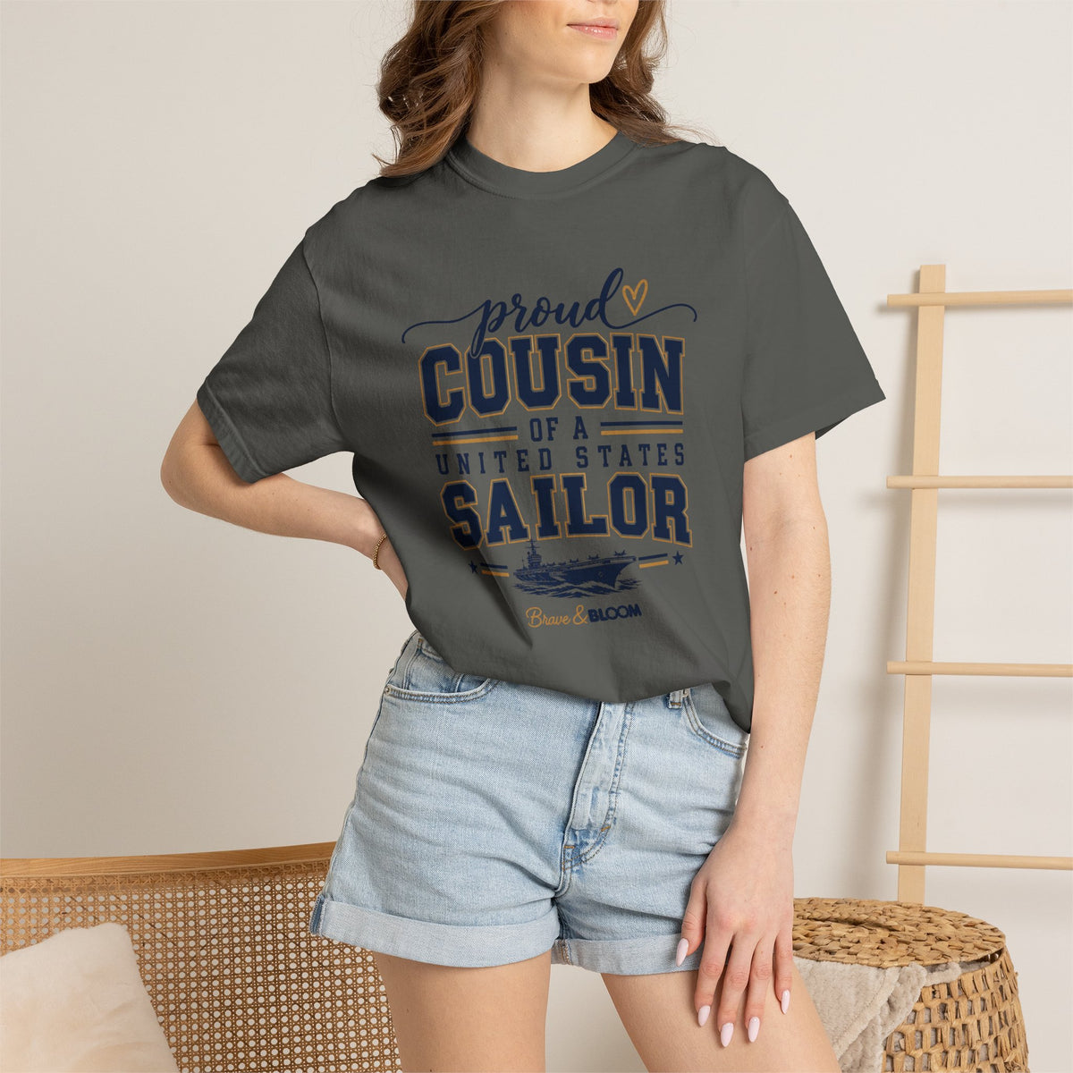 Proud Cousin of a United States Sailor T-Shirt