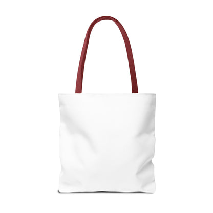 Brave & Bloom Patriotic Bow Tote Bag — Red, White & Blue Floral Accent