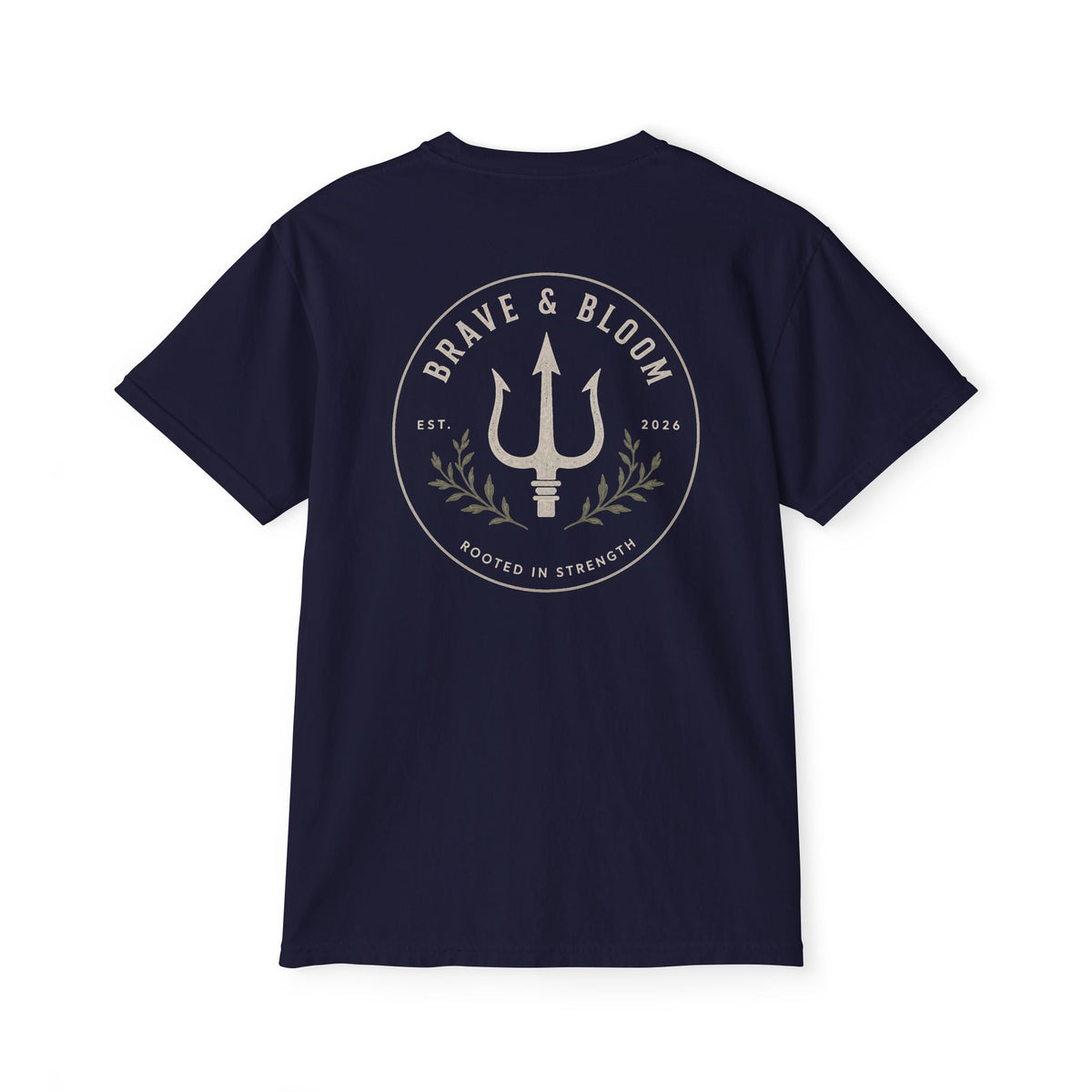 Men's Brave & Bloom Logo Pocket T-Shirt