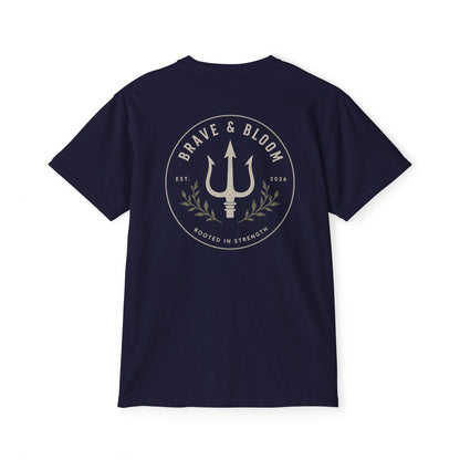 Men's Brave & Bloom Logo Pocket T-Shirt